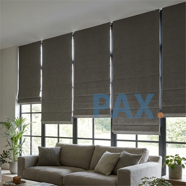 Afbeelding van Verduisterend Vouwgordijn in 22 kleuren (lichte glans) - Collectie Portland