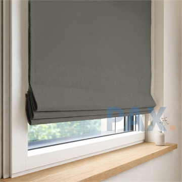 Vouwgordijn op maat verduisterend Grijs
