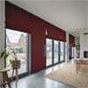 Verduisterend  bordeaux rood	vouwgordijn online bestellen