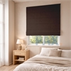 Afbeelding van Vouwgordijn op maat verduisterend Donker bruin - California