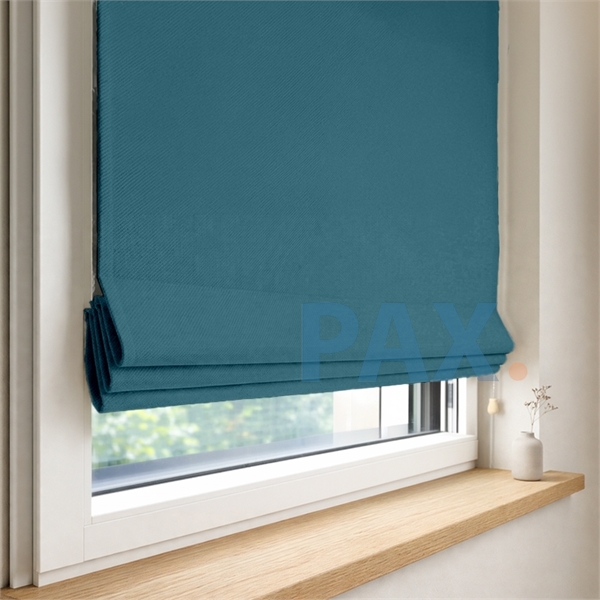 Vouwgordijn op maat verduisterend Donker blauw