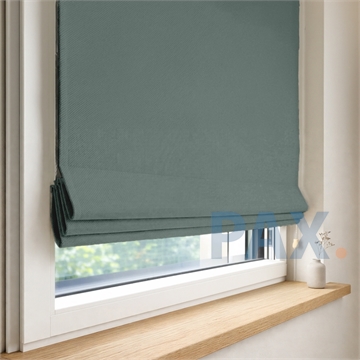 Vouwgordijn op maat verduisterend Groen-grijs