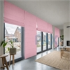 Verduisterend licht roze vouwgordijn online bestellen