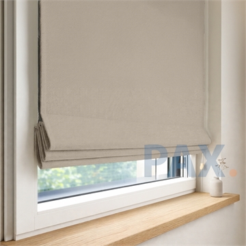 Vouwgordijn op maat verduisterend Light-grey