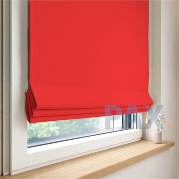 Vouwgordijn op maat verduisterend Rood