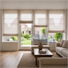 Transparante vouwgordijnen Licht beige/Zand online bestellen