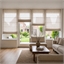 Transparante vouwgordijnen Licht beige/Zand online bestellen