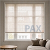Afbeelding van Vouwgordijnen linnenlook kleur Licht beige/Zand - Key West