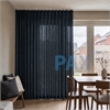 Afbeelding van Overgordijnen op maat ribstof Jeans blauw - Chicago