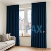 Luxe velours gordijnen 95% Verduisterend Blauw - Capri 