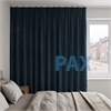 Afbeelding van Luxe velours gordijnen 95% Verduisterend Blauw - Capri