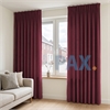 Luxe velours gordijnen 95% Verduisterend Bordeaux Rood - Capri 