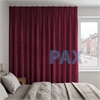 Afbeelding van Luxe velours gordijnen 95% Verduisterend Bordeaux Rood - Capri