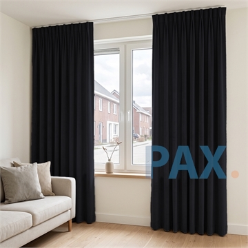 Luxe velours gordijnen 95% Verduisterend Donkerblauw - Capri