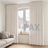 Luxe velours gordijnen 95% Verduisterend Wit - Capri