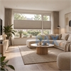 Afbeelding van Plissegordijn op maat top down bottom up kettingbediening (luxe)