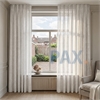Afbeelding van Luxe inbetween gordijnen - Geweven wit - Laguna Beach