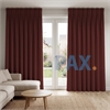 gordijnen op maat blackout Bordeaux rood verduisterend