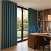 Overgordijnen op maat blackout Donker blauw - California