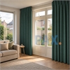 Afbeelding van Blackout gordijnen 100% verduisterend op maat Donker blauw / Jeans Blue - California