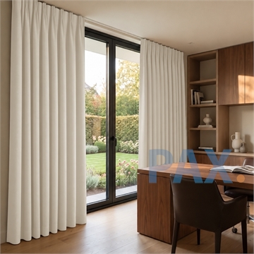 Overgordijnen op maat blackout Beige - California