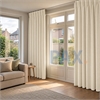 verduisterende gordijnen kleur beige