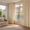 Afbeelding van Blackout gordijnen 100% verduisterend op maat Beige-creme - California