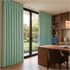 Overgordijnen op maat blackout Licht blauw groen - California