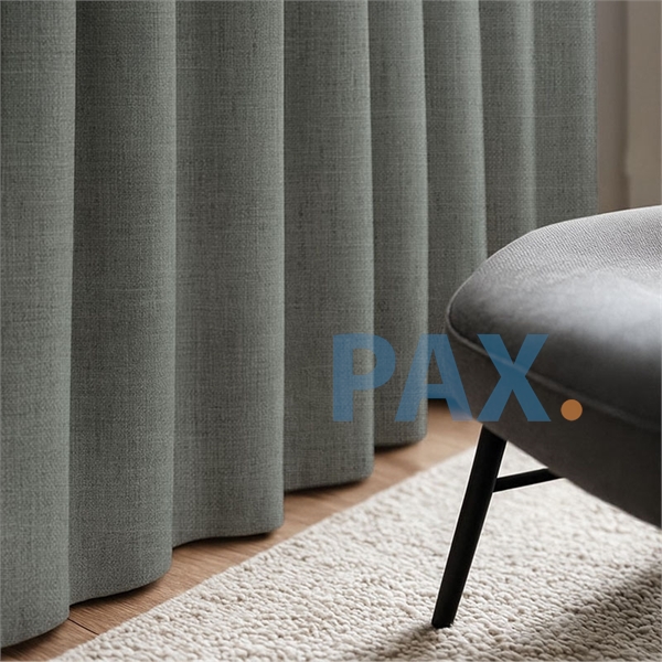 Afbeelding van Blackout 100% verduisterende gordijnen - Texas Road - Gemeleerd kleur lichtgrijs